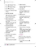 Предварительный просмотр 78 страницы LG Cosmos 3 User Manual
