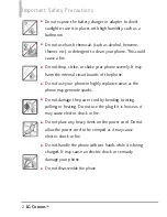 Preview for 4 page of LG Cosmos User Manual