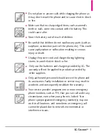 Preview for 5 page of LG Cosmos User Manual