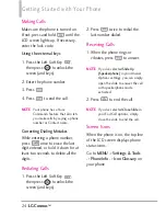 Preview for 26 page of LG Cosmos User Manual