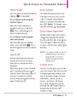 Preview for 27 page of LG Cosmos User Manual