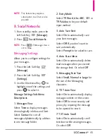 Preview for 47 page of LG Cosmos User Manual
