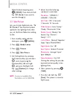 Preview for 62 page of LG Cosmos User Manual