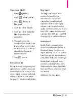 Preview for 67 page of LG Cosmos User Manual