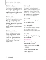 Preview for 72 page of LG Cosmos User Manual