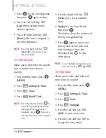 Preview for 76 page of LG Cosmos User Manual