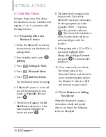 Preview for 78 page of LG Cosmos User Manual