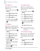 Preview for 88 page of LG Cosmos User Manual