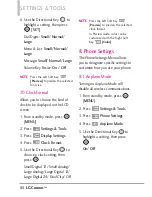 Preview for 90 page of LG Cosmos User Manual