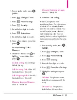 Preview for 95 page of LG Cosmos User Manual
