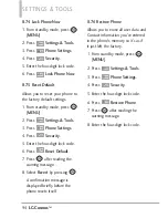 Preview for 96 page of LG Cosmos User Manual