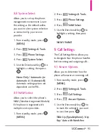 Предварительный просмотр 97 страницы LG Cosmos User Manual