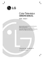 LG CP-29Q12P Owner'S Manual preview