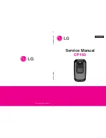 LG CP150 Service Manual предпросмотр