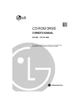 LG CRD-8060B Owner'S Manual предпросмотр