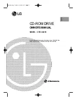 Preview for 1 page of LG CRD-8241B Owner'S Manual