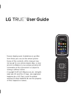 Preview for 3 page of LG Cricket True User Manual