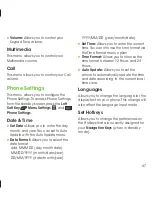 Preview for 49 page of LG Cricket True User Manual