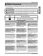 Preview for 3 page of LG CS05AF Owner'S Manual