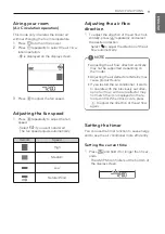 Предварительный просмотр 11 страницы LG CS12AWK Owner'S Manual