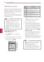 Preview for 52 page of LG CS570 Owner'S Manual