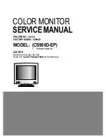 Предварительный просмотр 1 страницы LG CS990D-EP Service Manual