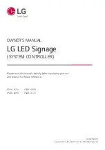 LG CSAA-009X Owner'S Manual предпросмотр