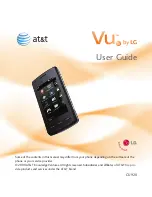 Preview for 1 page of LG CU915 -  Vu Cell Phone 120 MB User Manual