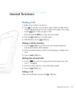 Preview for 25 page of LG CU915 -  Vu Cell Phone 120 MB User Manual