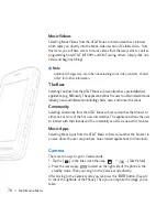 Preview for 80 page of LG CU915 -  Vu Cell Phone 120 MB User Manual