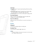 Preview for 101 page of LG CU915 -  Vu Cell Phone 120 MB User Manual