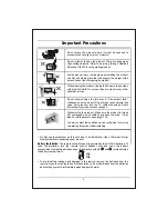 Предварительный просмотр 4 страницы LG CW91A Owner'S Manual