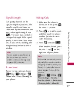 Preview for 27 page of LG CX700V User Manual