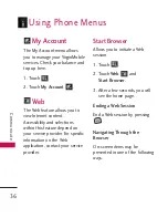 Preview for 36 page of LG CX700V User Manual