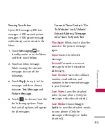 Preview for 43 page of LG CX700V User Manual