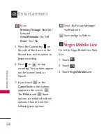 Preview for 58 page of LG CX700V User Manual