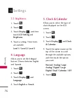 Preview for 76 page of LG CX700V User Manual