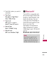 Preview for 79 page of LG CX700V User Manual