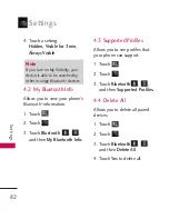 Preview for 82 page of LG CX700V User Manual