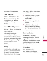 Preview for 93 page of LG CX700V User Manual