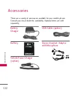 Preview for 122 page of LG CX700V User Manual