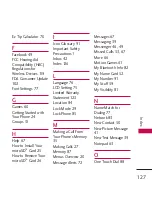 Preview for 127 page of LG CX700V User Manual