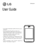 Preview for 4 page of LG D100j User Manual