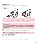 Preview for 28 page of LG D100j User Manual