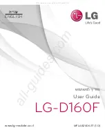 LG D160F User Manual preview