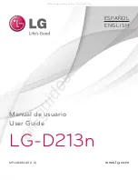 Preview for 1 page of LG D213n User Manual