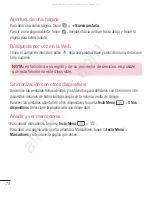 Preview for 76 page of LG D213n User Manual