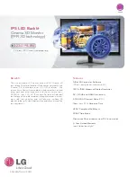 LG D2343PB-BN Brochure & Specs предпросмотр