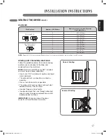 Предварительный просмотр 17 страницы LG D2351R Owner'S Manual