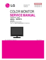 LG D237IPS Service Manual preview